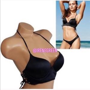 Victoria’s Secret bombshell push-up swim top